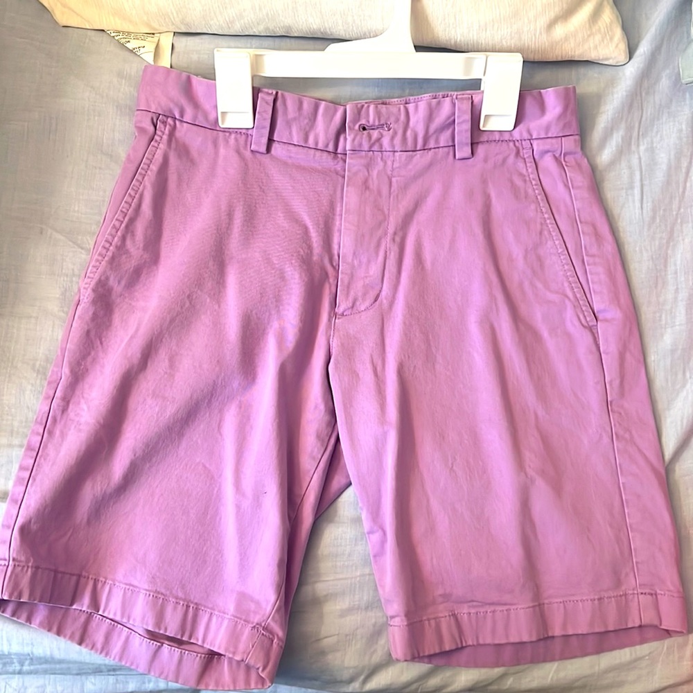 Purple Vineyard Vine Pants Man 28 Waist 10in Length